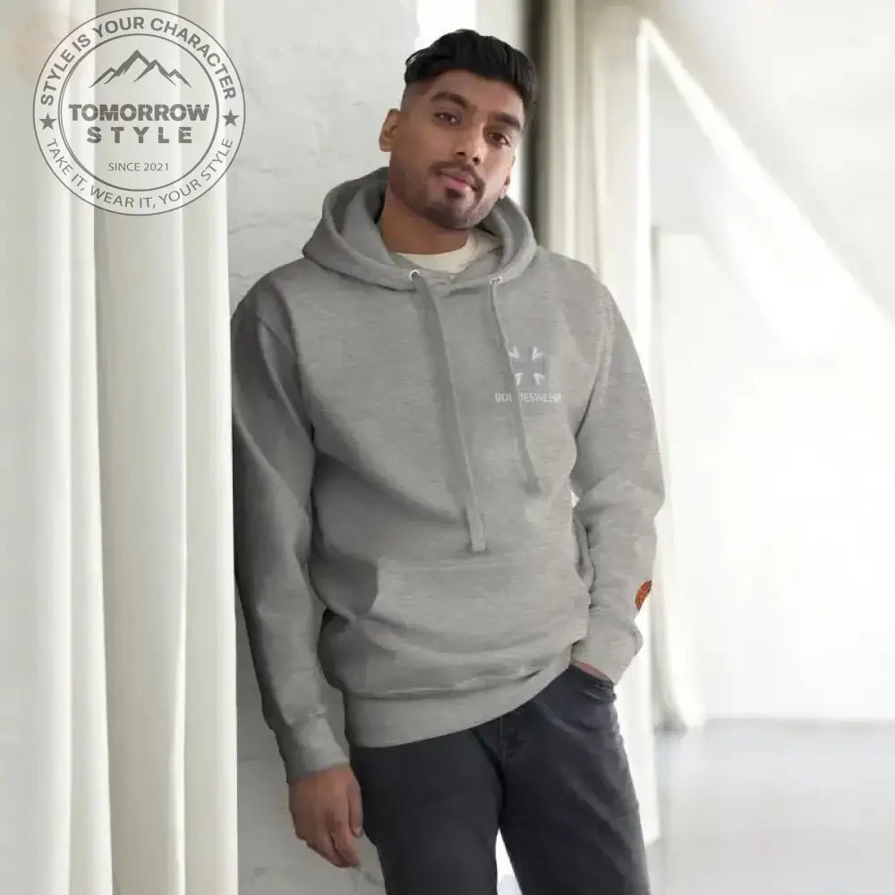 Ultimativer Komfort: Premium - Hoodie der Bundeswehr mit Stickerei - Tomorrow Style