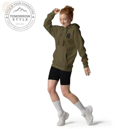 Ultimativer Komfort: Premium - Hoodie der Bundeswehr mit Stickerei - Tomorrow Style