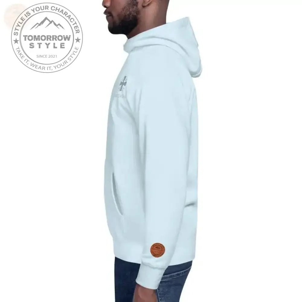Ultimativer Komfort: Premium - Hoodie der Bundeswehr mit Topographie - Truppenabzeichen - Tomorrow Style
