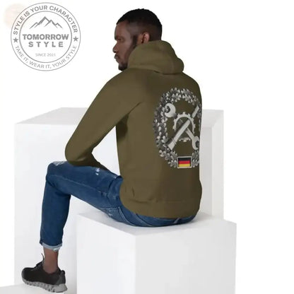 Ultimativer Komfort: Premium - Hoodie der Bundeswehr mit U - Rang - Tomorrow Style