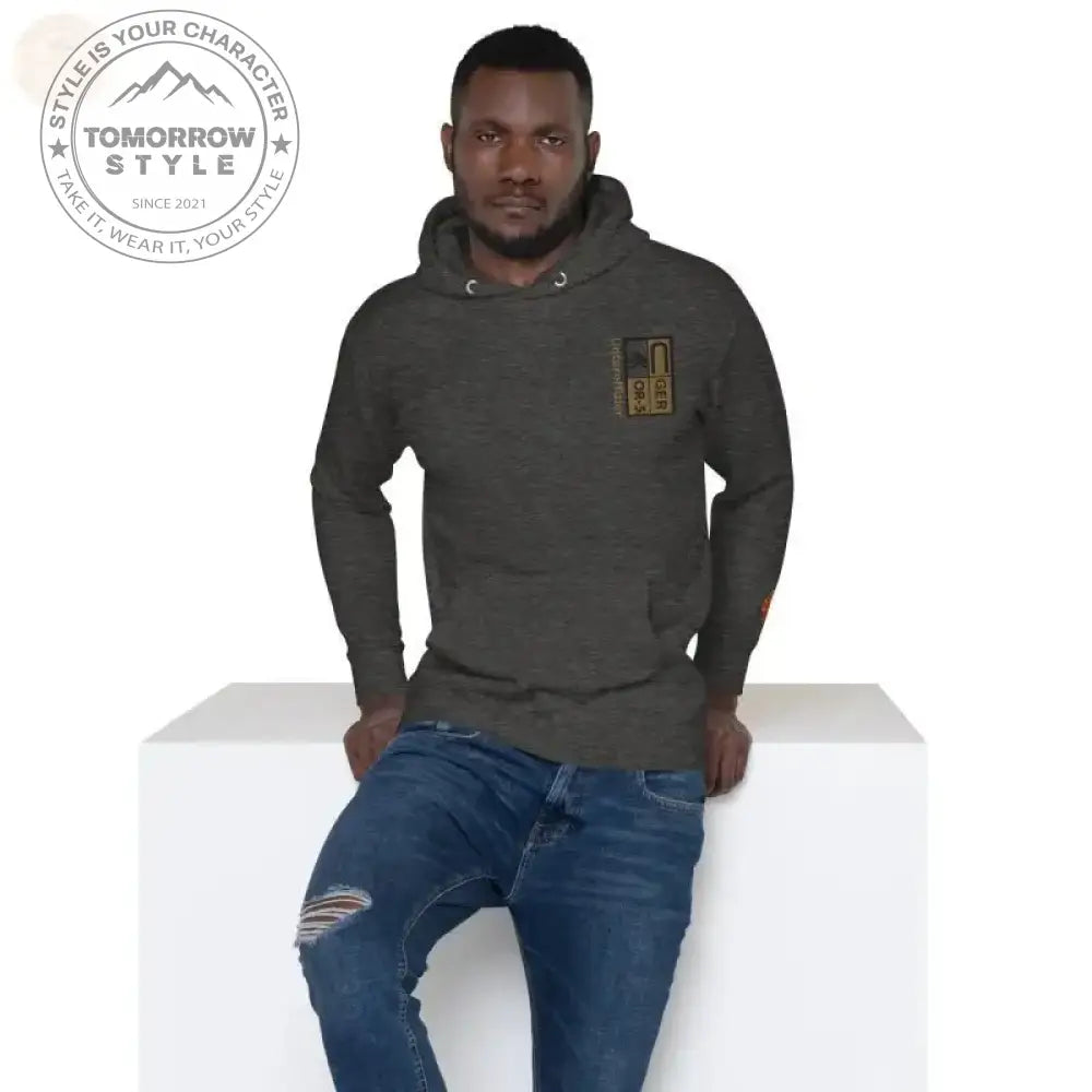 Ultimativer Komfort: Premium - Hoodie der Bundeswehr mit U - Rang - Tomorrow Style