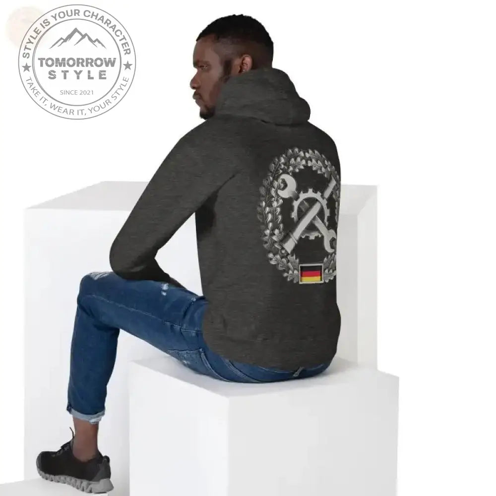 Ultimativer Komfort: Premium - Hoodie der Bundeswehr mit U - Rang - Tomorrow Style