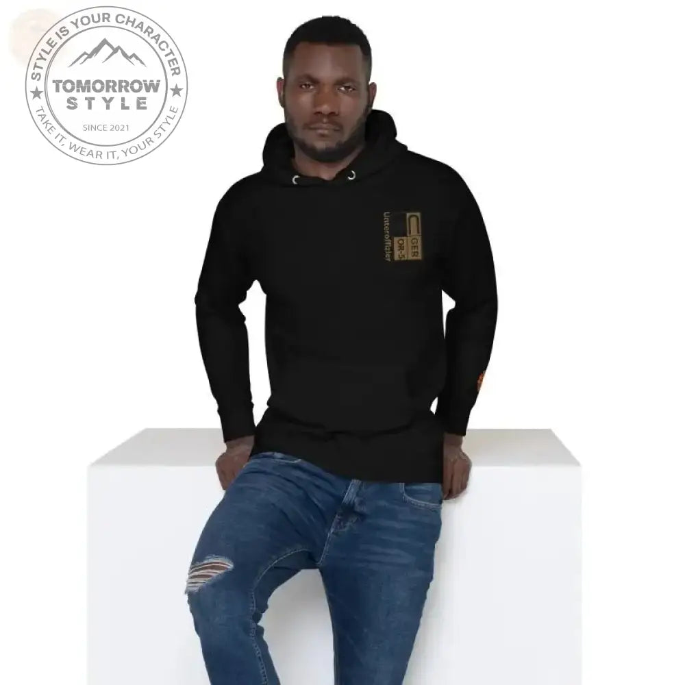 Ultimativer Komfort: Premium - Hoodie der Bundeswehr mit U - Rang - Tomorrow Style