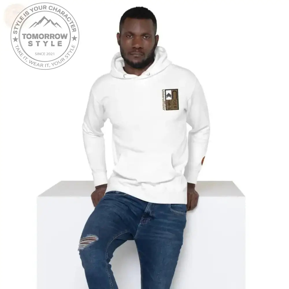 Ultimativer Komfort: Premium - Hoodie der Bundeswehr mit U - Rang - Tomorrow Style