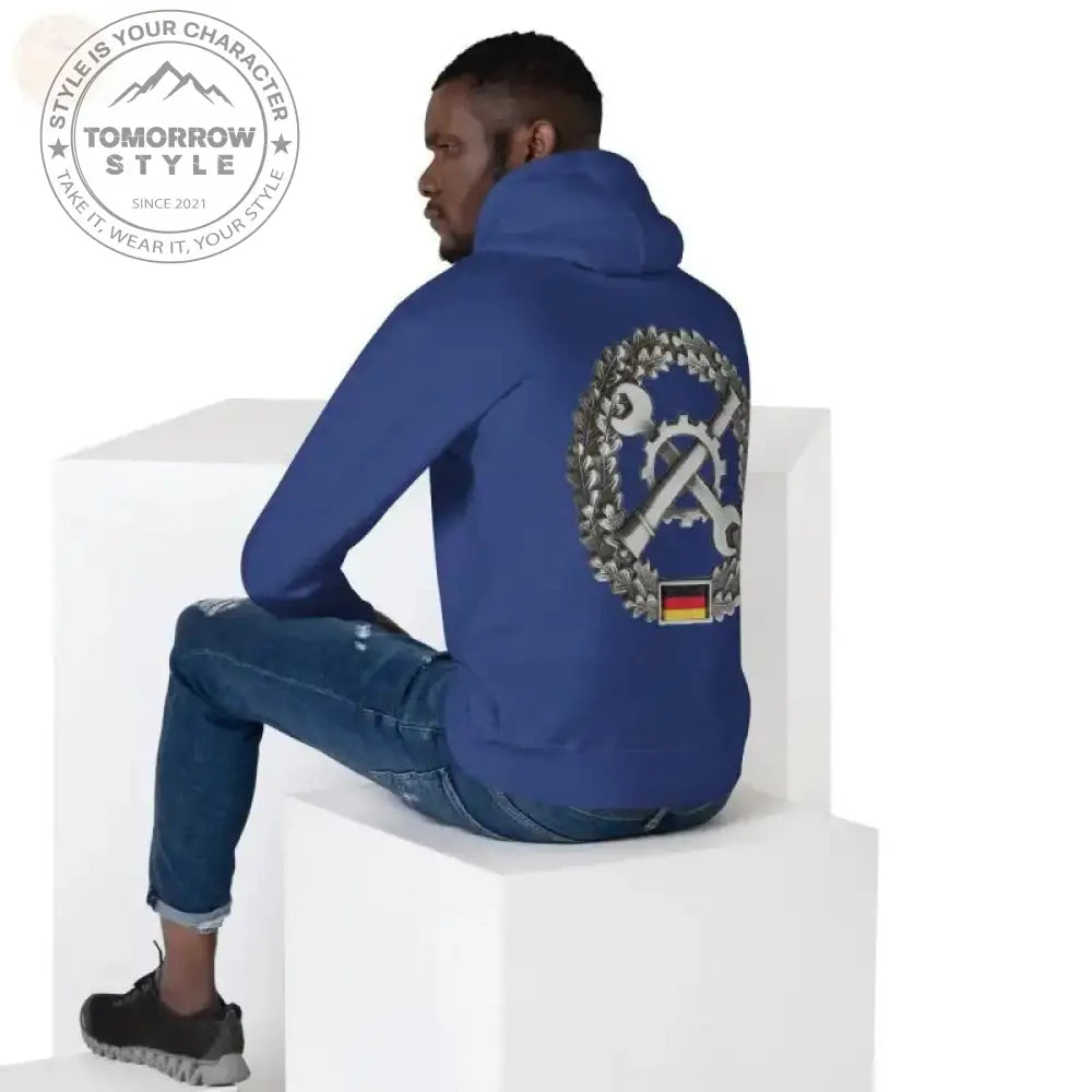 Ultimativer Komfort: Premium - Hoodie der Bundeswehr mit U - Rang - Tomorrow Style