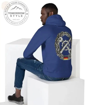 Ultimativer Komfort: Premium - Hoodie der Bundeswehr mit U - Rang - Tomorrow Style