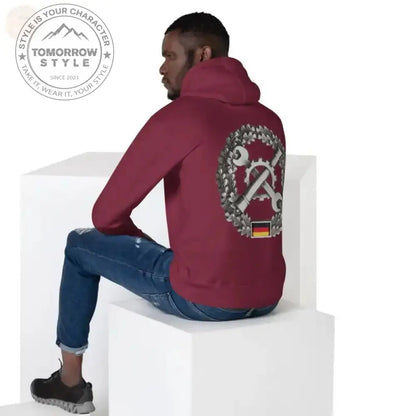 Ultimativer Komfort: Premium - Hoodie der Bundeswehr mit U - Rang - Tomorrow Style