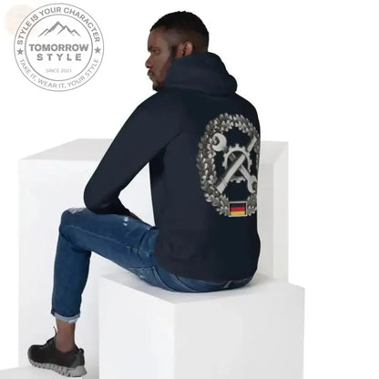 Ultimativer Komfort: Premium - Hoodie der Bundeswehr mit U - Rang - Tomorrow Style