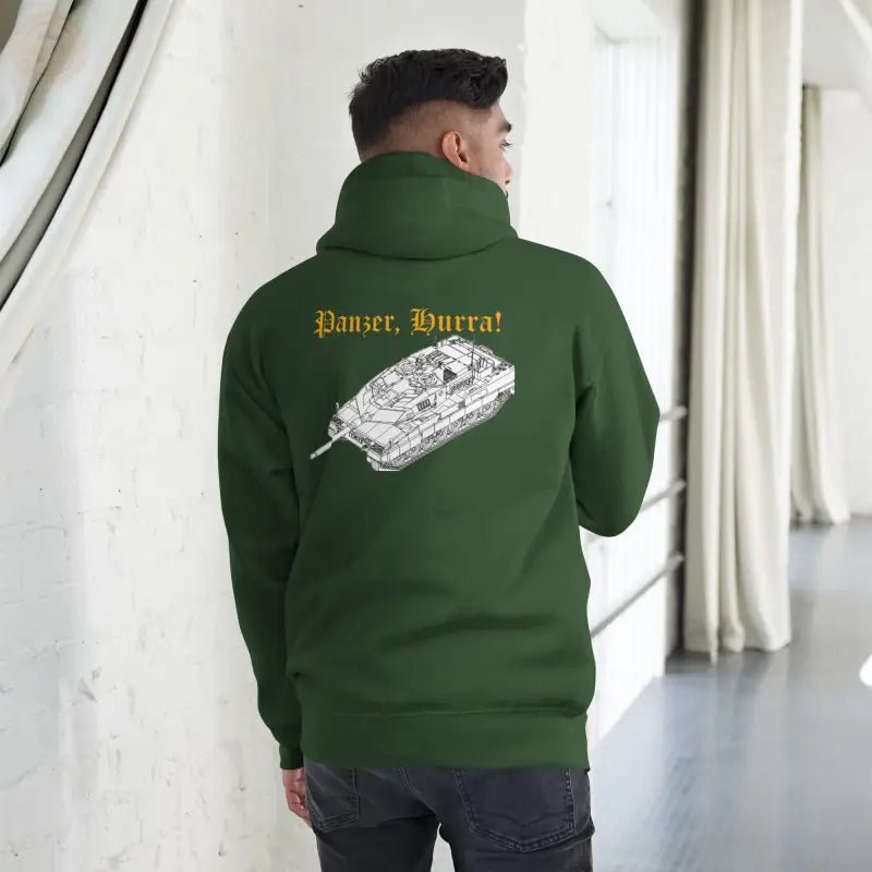 Ultimativer Komfort trifft auf Military - Style: Bestickter Premium - Hoodie der Bundeswehr - Tomorrow Style