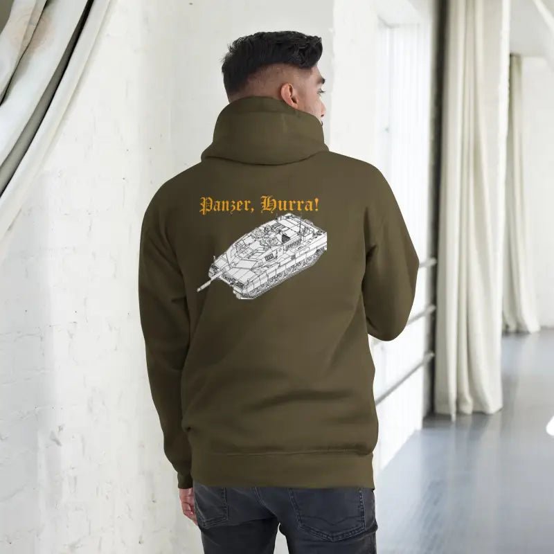 Ultimativer Komfort trifft auf Military - Style: Bestickter Premium - Hoodie der Bundeswehr - Tomorrow Style