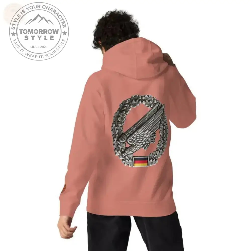 Ultimativer Komfort und Stil: Bestickter Premium - Hoodie der Bundeswehr - Tomorrow Style