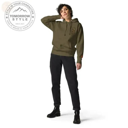 Ultimativer Komfort und Stil: Bestickter Premium - Hoodie der Bundeswehr - Tomorrow Style