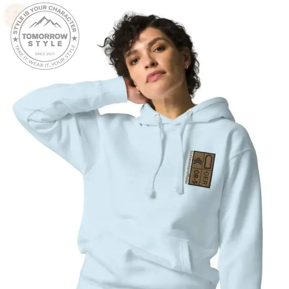 Ultimativer Komfort und Stil: Bestickter Premium - Hoodie der Bundeswehr - Tomorrow Style