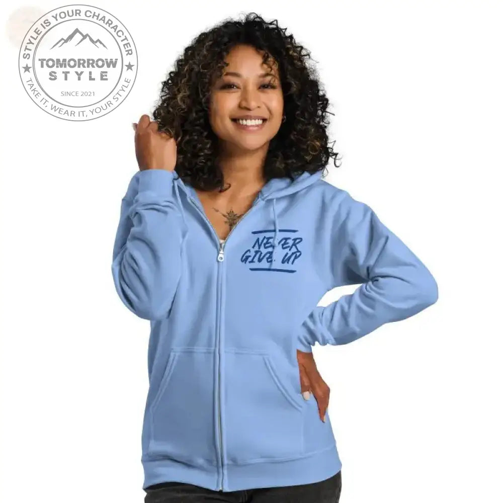 Ultimativer Premium - Fleece - Zip - Hoodie für Damen - Tomorrow Style