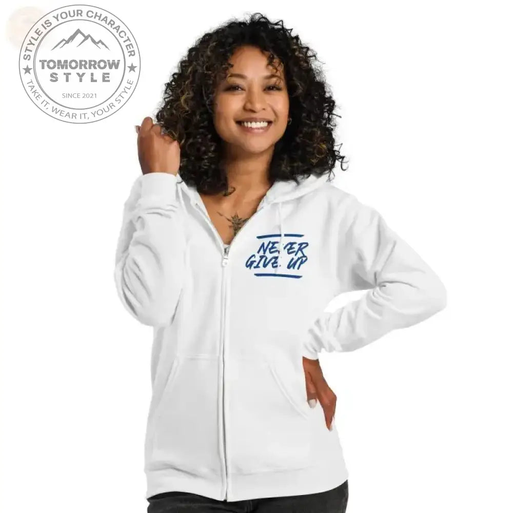 Ultimativer Premium - Fleece - Zip - Hoodie für Damen - Tomorrow Style