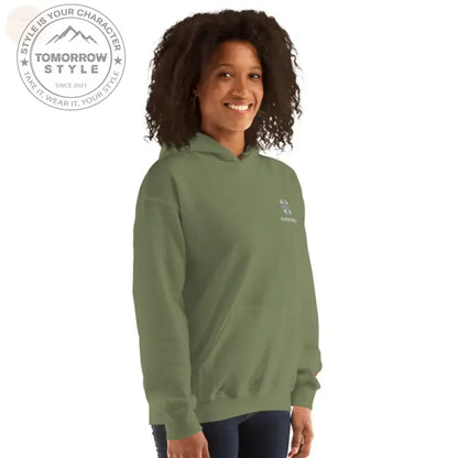 Bundeswehr Premium Hoodie mit Stickerei für D&H mit Pionier - Abzeichen