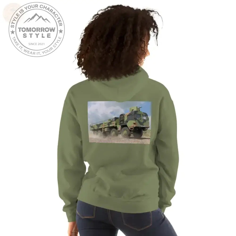 Bundeswehr Premium Hoodie mit Stickerei für Damen und Herren