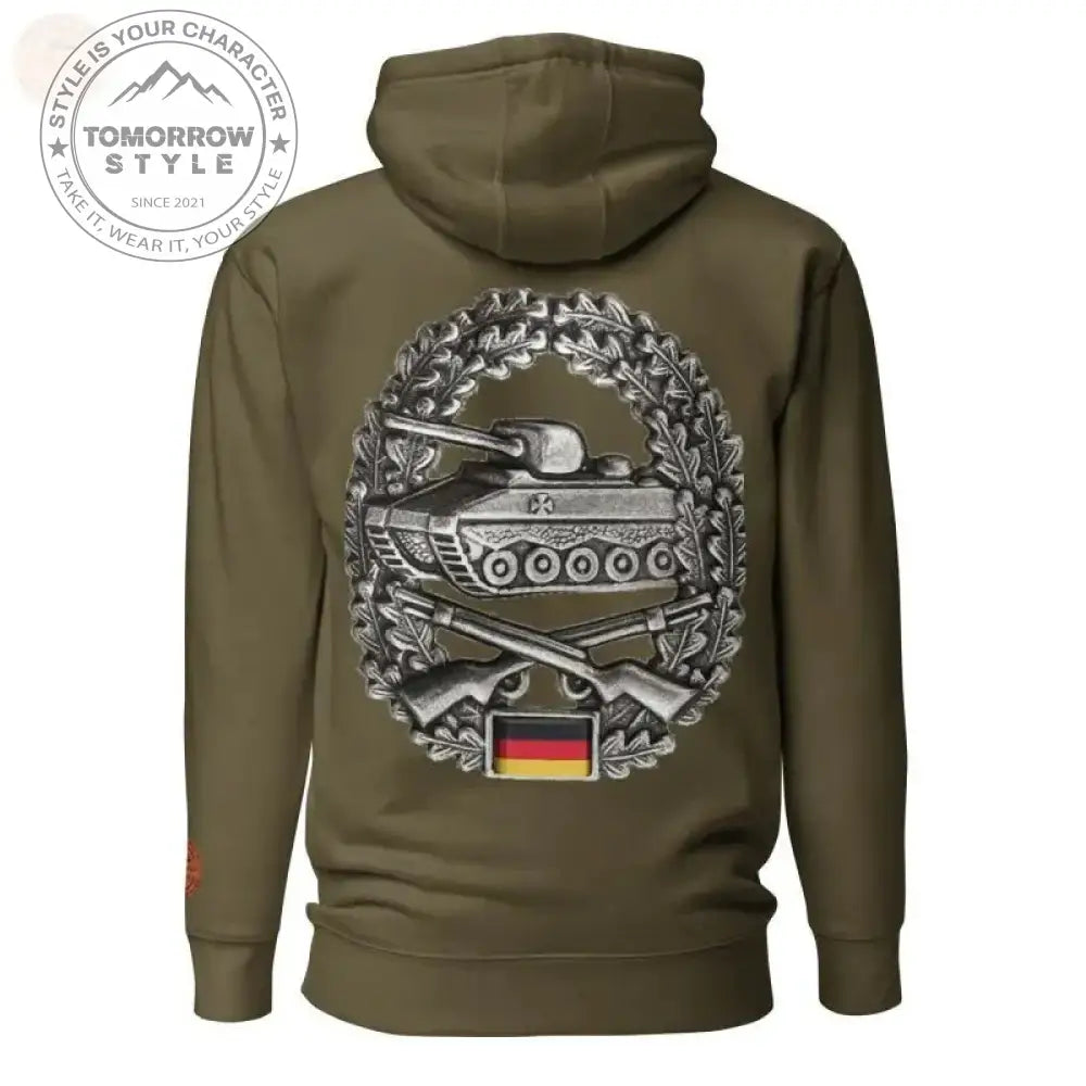 Ultimativer Premium - Hoodie der Bundeswehr: Gemütlich trifft cool! - Tomorrow Style