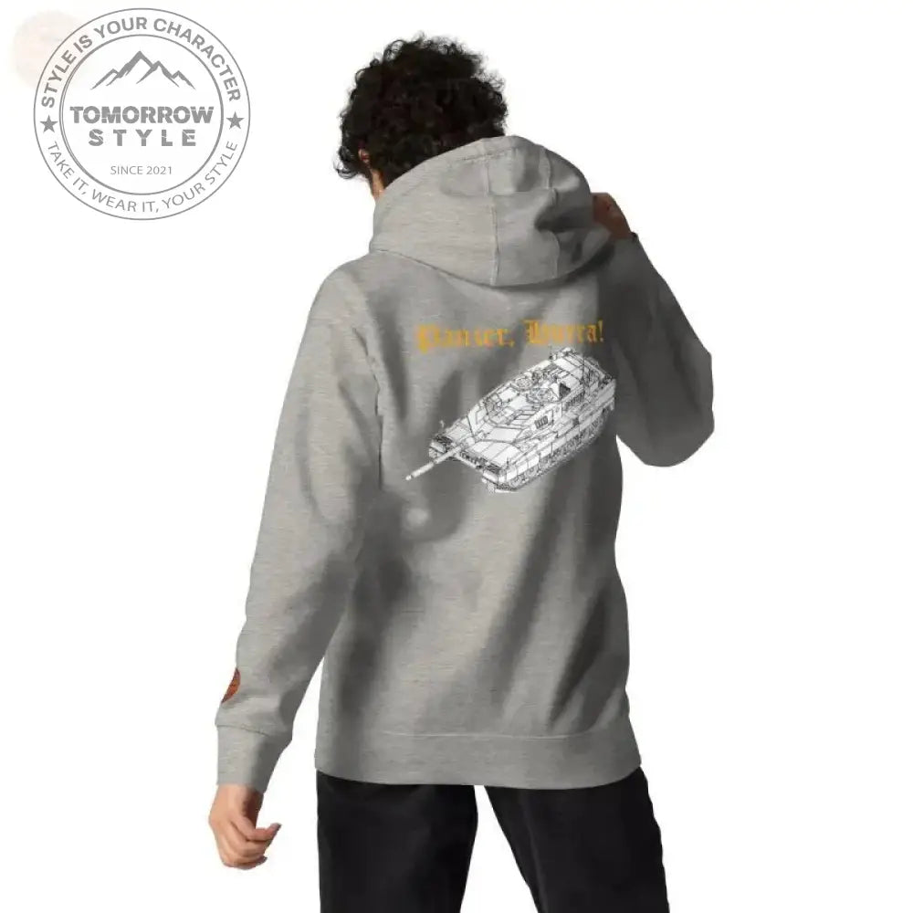 Ultimativer Premium - Hoodie der Bundeswehr mit Lt - Rang – Limited Edition! - Tomorrow Style