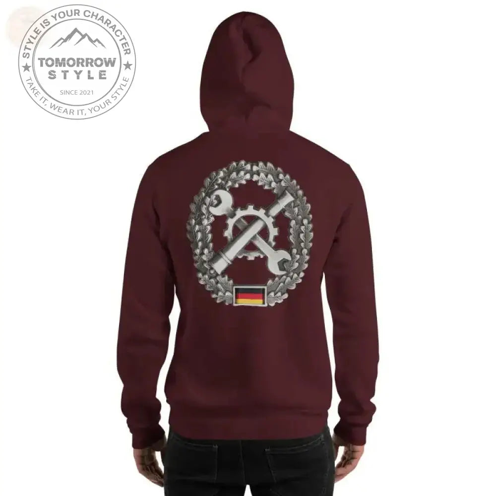 Ultimativer Premium - Kapuzenpullover der Bundeswehr mit Stickerei – bleiben Sie gemütlich und stilvoll! - Tomorrow Style