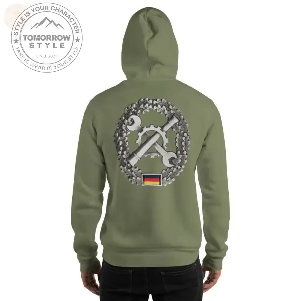 Ultimativer Premium - Kapuzenpullover der Bundeswehr mit Stickerei – bleiben Sie gemütlich und stilvoll! - Tomorrow Style