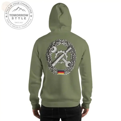 Ultimativer Premium - Kapuzenpullover der Bundeswehr mit Stickerei – bleiben Sie gemütlich und stilvoll! - Tomorrow Style