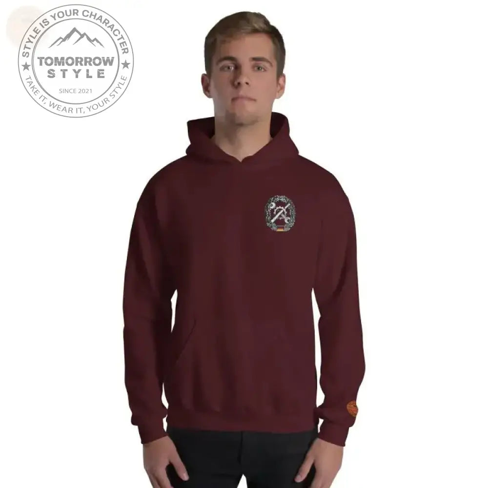 Ultimativer Premium - Kapuzenpullover der Bundeswehr mit Stickerei – bleiben Sie gemütlich und stilvoll! - Tomorrow Style