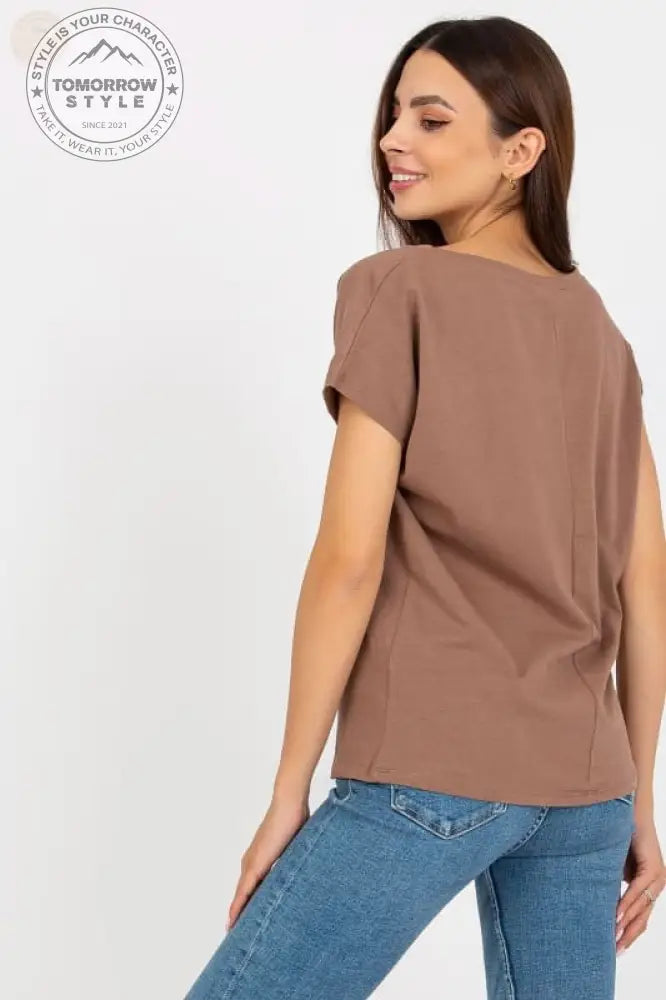 Ultimatives Komfort - Shirt mit V - Ausschnitt – ideal für den Alltag - Tomorrow Style