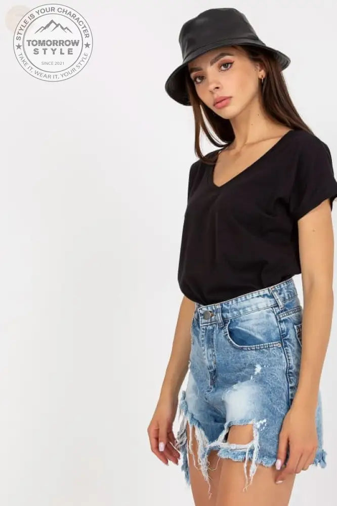 Ultimatives Komfort - Shirt mit V - Ausschnitt – ideal für den Alltag - Tomorrow Style