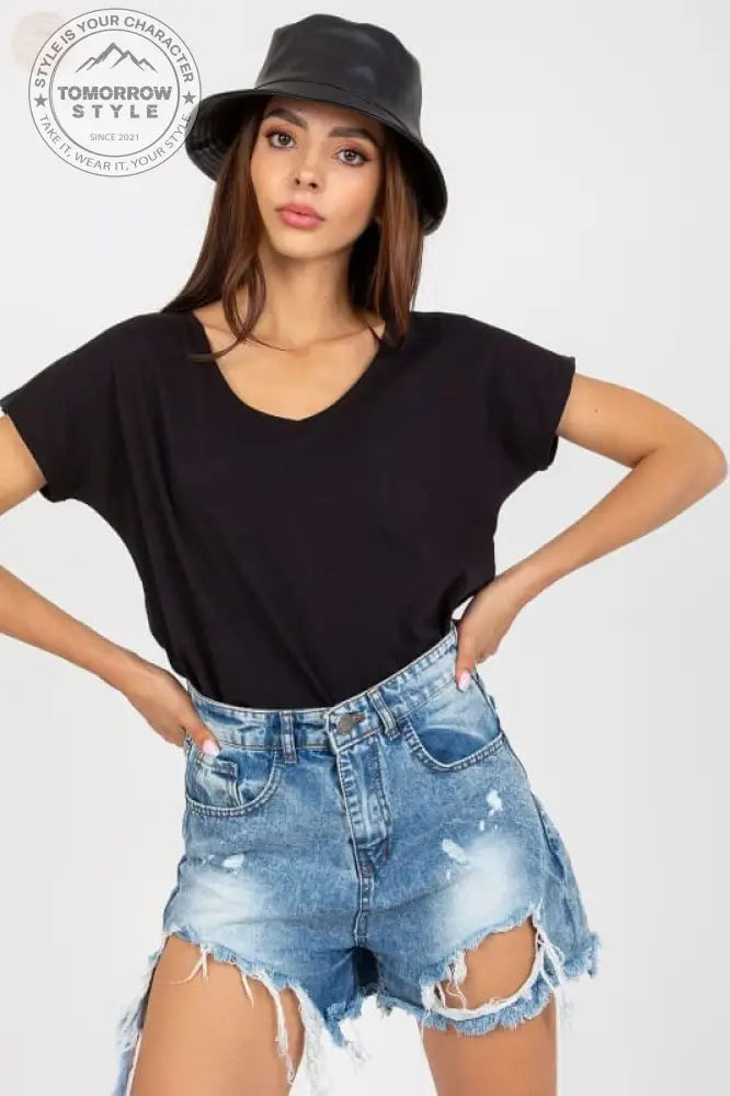 Ultimatives Komfort - Shirt mit V - Ausschnitt – ideal für den Alltag - Tomorrow Style