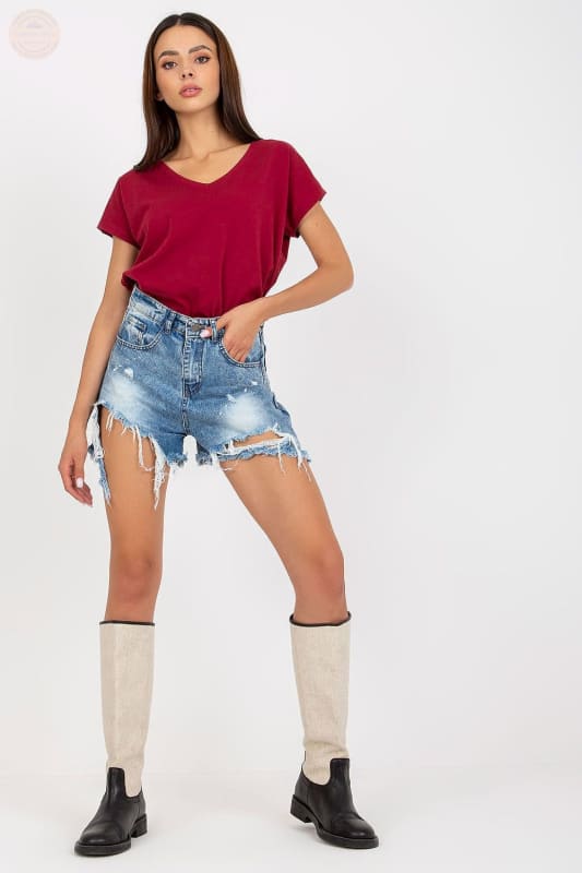 Ultimatives Komfort - Shirt mit V - Ausschnitt – ideal für den Alltag - Tomorrow Style