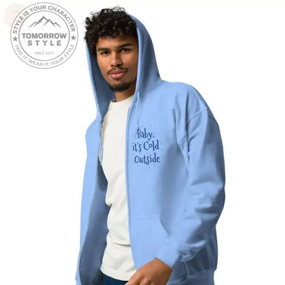 Ultrabequemer Premium - Kapuzenpullover mit Reißverschluss für Herren - Tomorrow Style