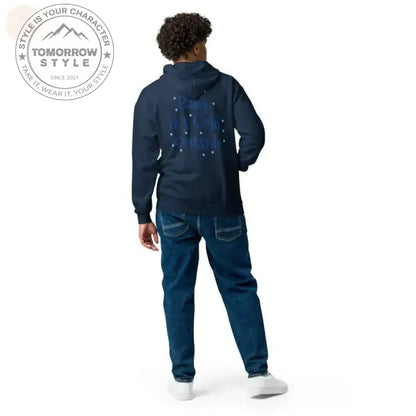 Ultrabequemer Premium - Kapuzenpullover mit Reißverschluss für Herren - Tomorrow Style