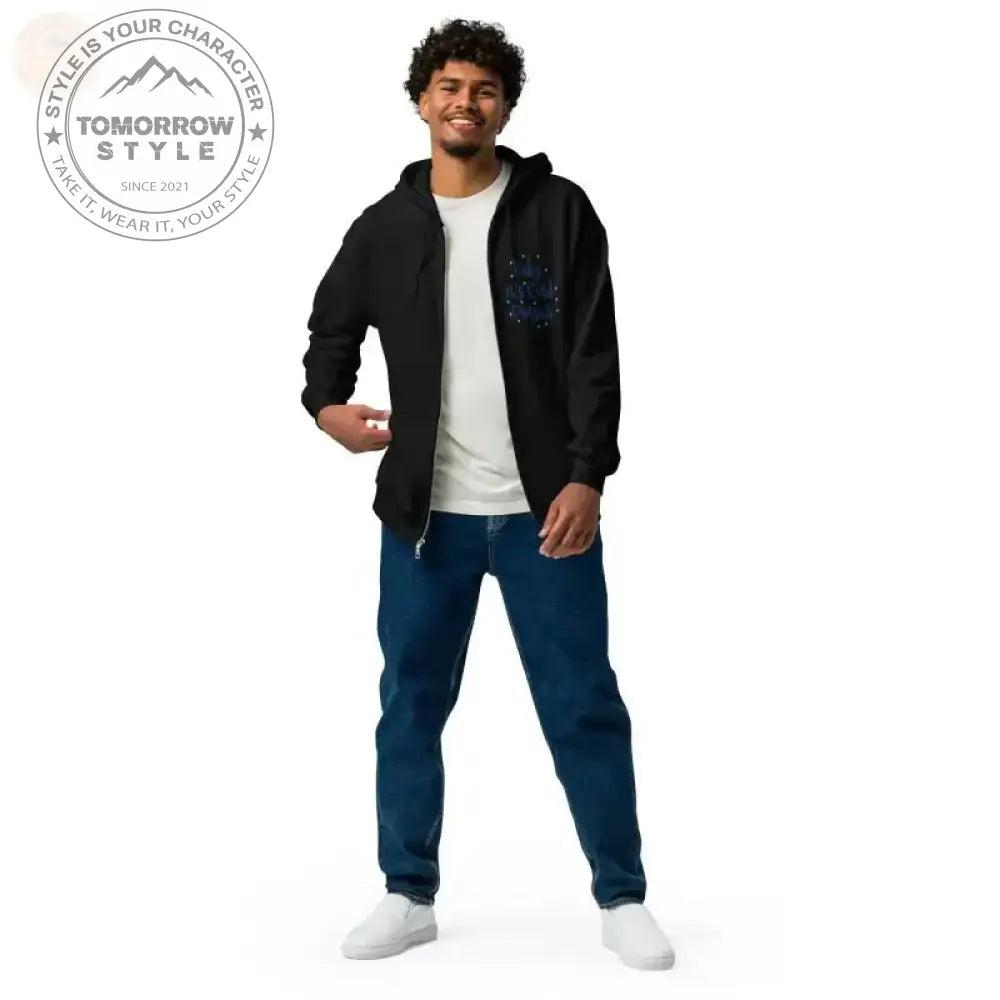 Ultrabequemer Premium - Kapuzenpullover mit Reißverschluss für Herren - Tomorrow Style