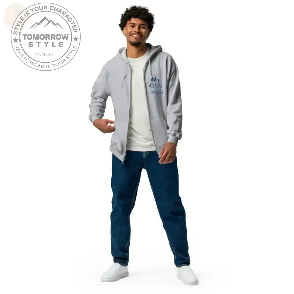 Ultrabequemer Premium - Kapuzenpullover mit Reißverschluss für Herren - Tomorrow Style