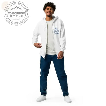Ultrabequemer Premium - Kapuzenpullover mit Reißverschluss für Herren - Tomorrow Style