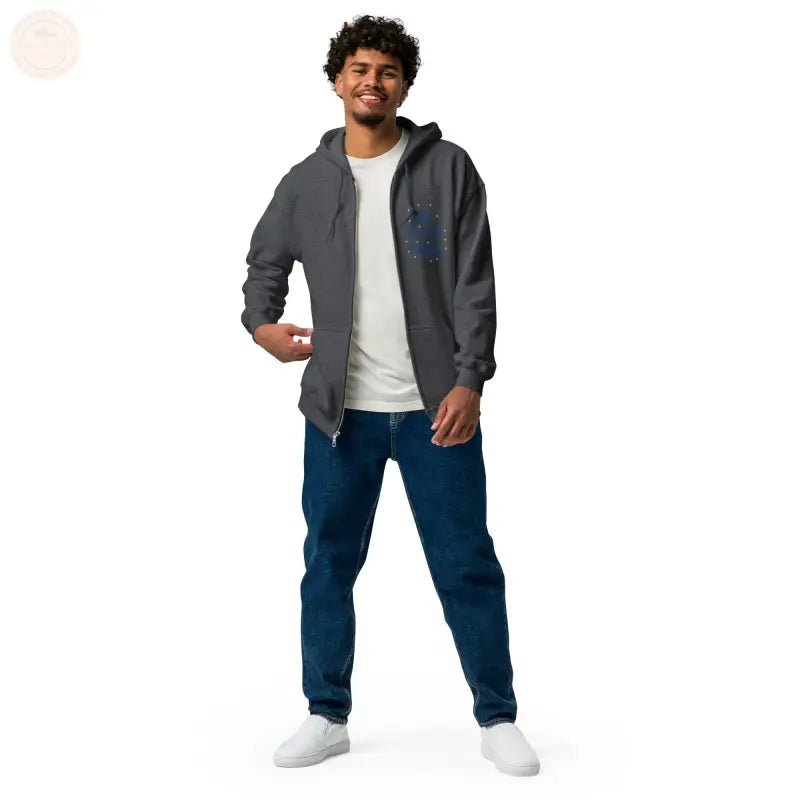 Ultrabequemer Premium - Kapuzenpullover mit Reißverschluss für Herren - Tomorrow Style