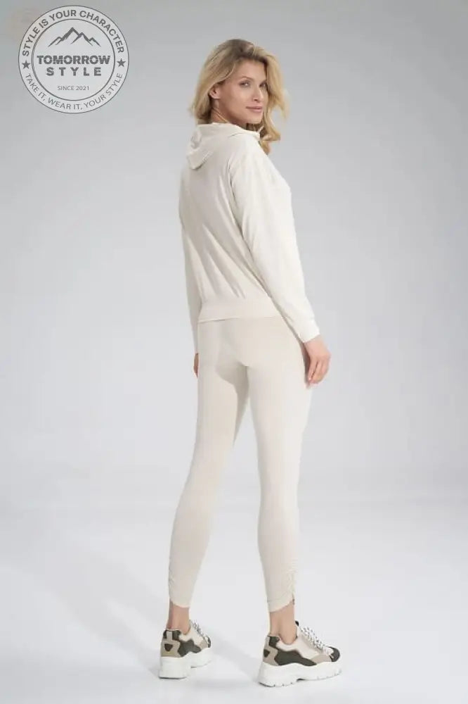 Ultraschicke Knitter - Leggings mit breitem Bund! Breite der Taille! - Tomorrow Style