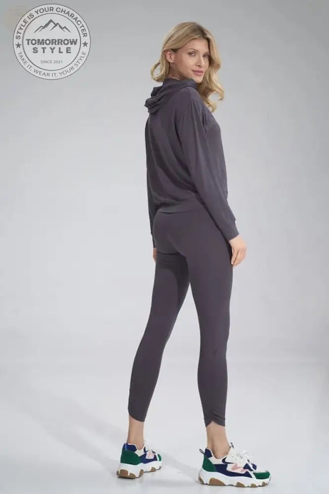 Ultraschicke Knitter - Leggings mit breitem Bund! Breite der Taille! - Tomorrow Style