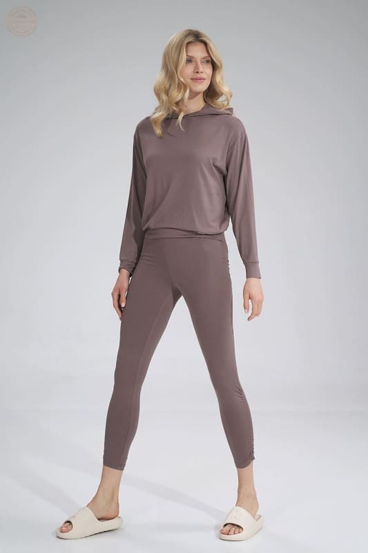 Ultraschicke Knitter - Leggings mit breitem Bund! Breite der Taille! - Tomorrow Style