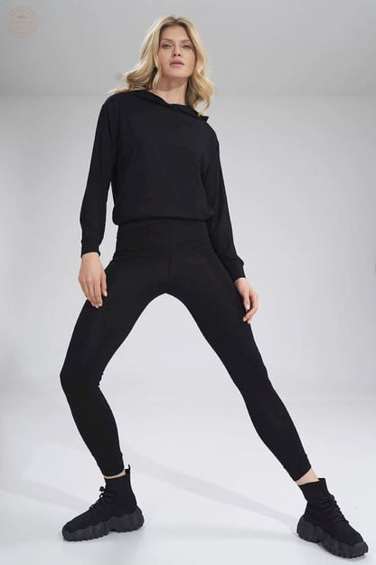 Ultraschicke Knitter - Leggings mit breitem Bund! Breite der Taille! - Tomorrow Style