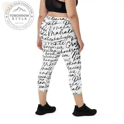 Ultraweiche Performance - Capri - Leggings – 4 - Wege - Stretch! - Tomorrow Style