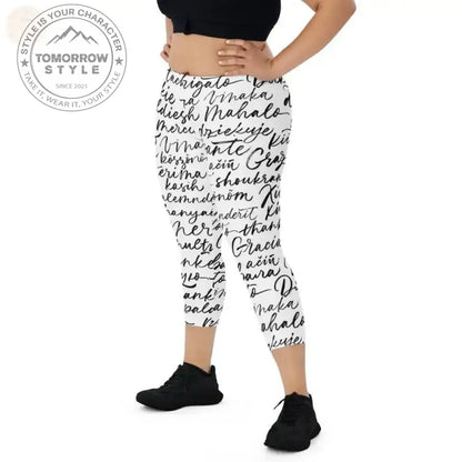 Ultraweiche Performance - Capri - Leggings – 4 - Wege - Stretch! - Tomorrow Style