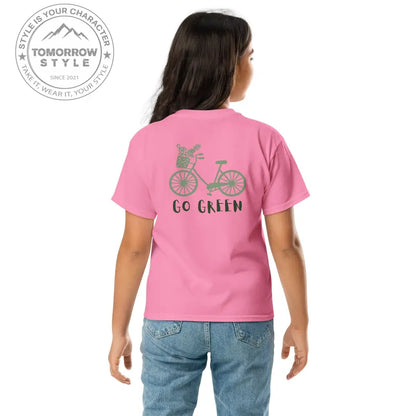 Umweltliebe“ – Mädchen T-Shirt im Go Green Design - Tomorrow Style