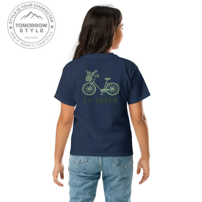Umweltliebe“ – Mädchen T-Shirt im Go Green Design - Tomorrow Style