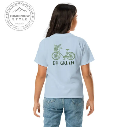 Umweltliebe“ – Mädchen T-Shirt im Go Green Design - Tomorrow Style