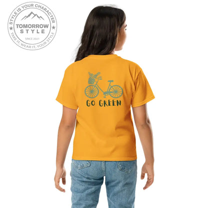Umweltliebe“ – Mädchen T-Shirt im Go Green Design - Tomorrow Style