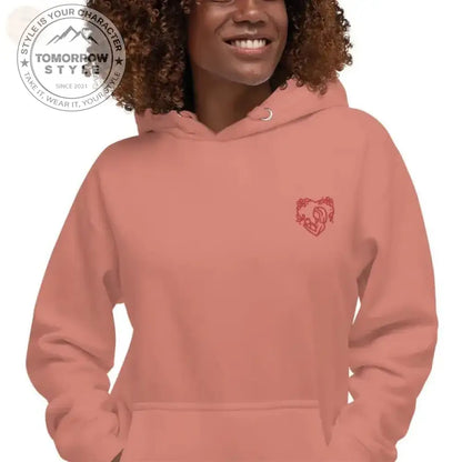 Unglaublich weicher bestickter Damen - Hoodie – Der weichste Kapuzenpulli! - Tomorrow Style