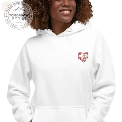 Unglaublich weicher bestickter Damen - Hoodie – Der weichste Kapuzenpulli! - Tomorrow Style