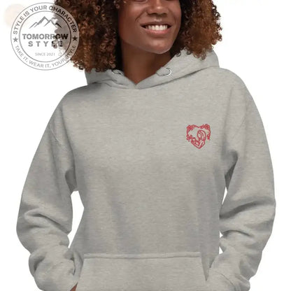 Unglaublich weicher bestickter Damen - Hoodie – Der weichste Kapuzenpulli! - Tomorrow Style